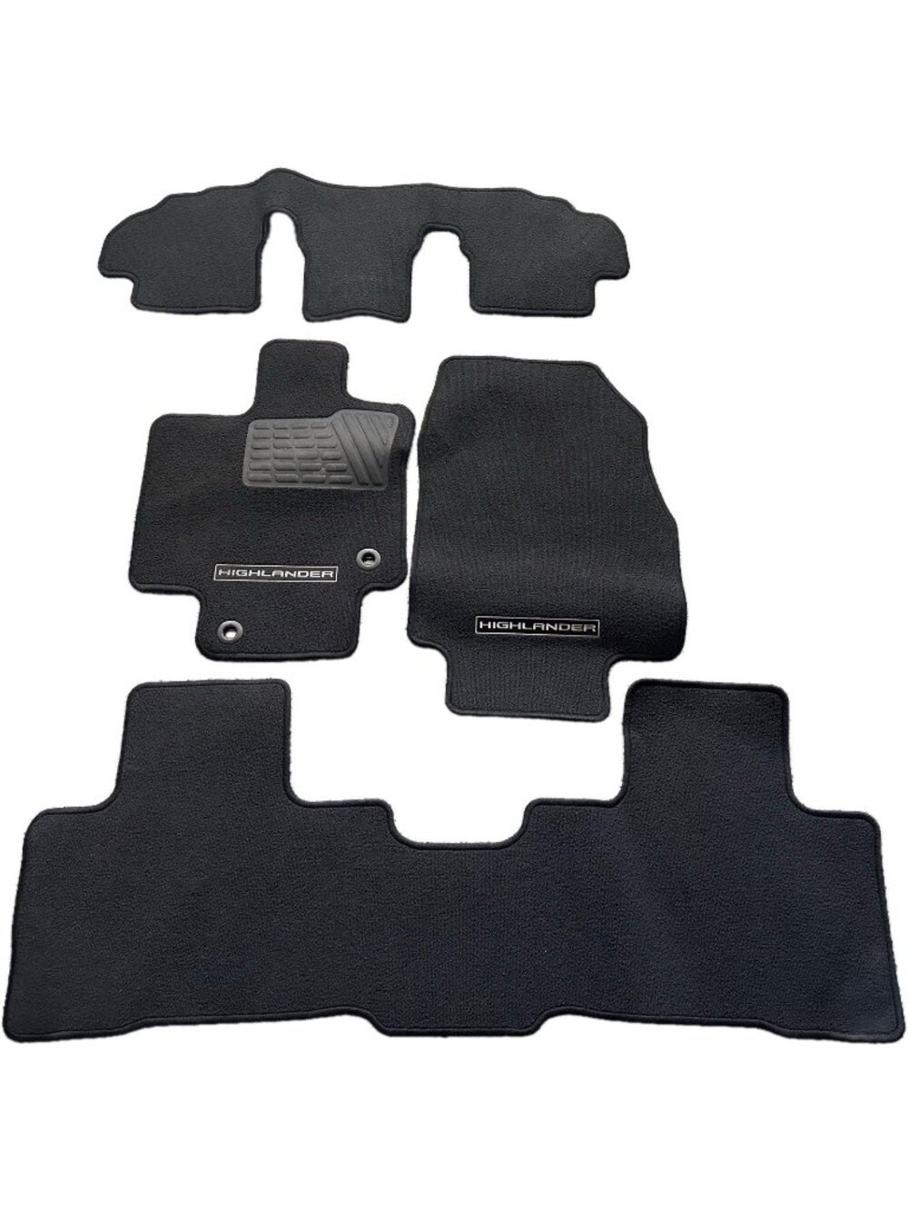 2020-2024 Genuine Toyota Highlander/HV OEM Carpet Floor Mat Set PT926-48200-20